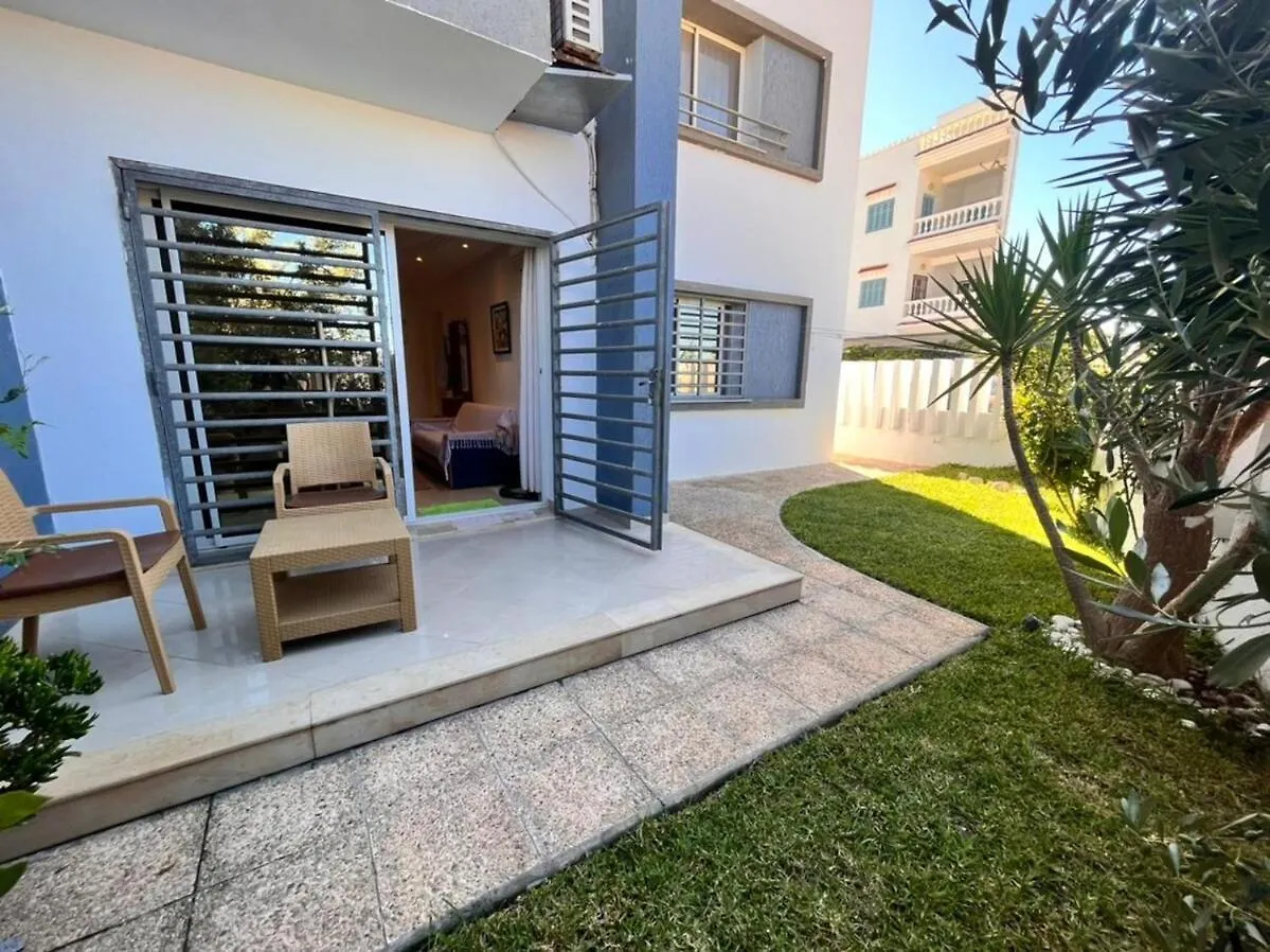Apartment Cozy & Top Apartment, Wi-Fi, Private Garden, Sea Side Harqalah Tunisia